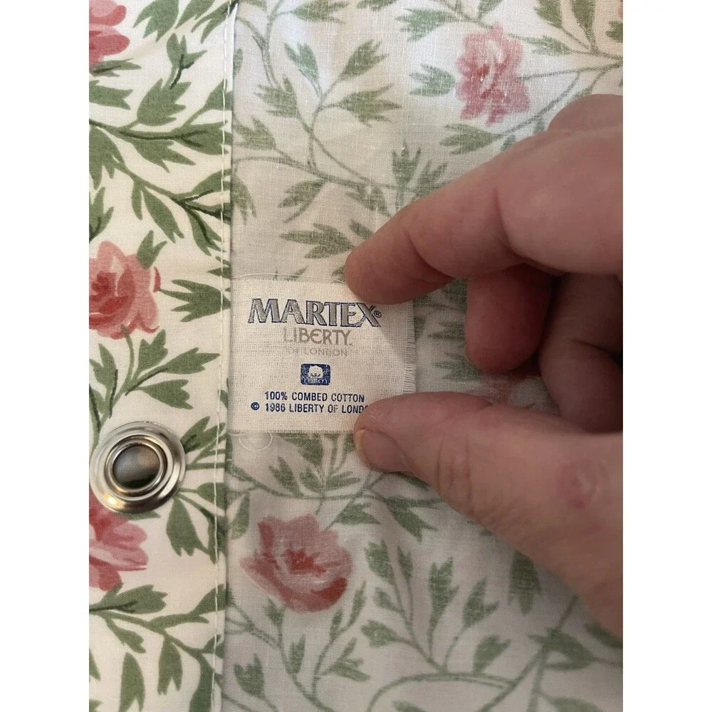 VNTG Martiex Liberty of London Floral Curtain Panel 70x70 Cotton